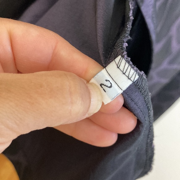 Mycra Pac Rain Jacket Womens 2 Medium Large Purple Black Giraffe Print Coat - Picture 15 of 16